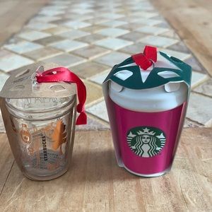❤️HOST PICKED❤️ Starbucks Collectors Ornaments 🔥🔥
